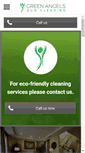 Mobile Screenshot of greenangelsecocleaning.co.uk